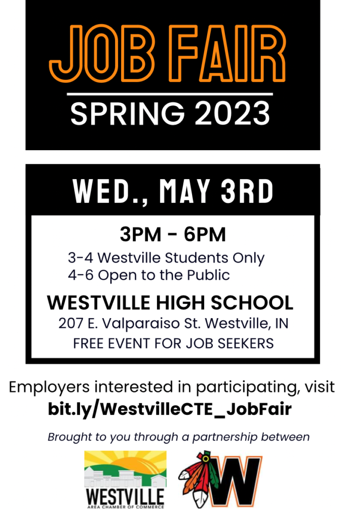 Westville High School Job Fair Westville Area Chamber of Commerce